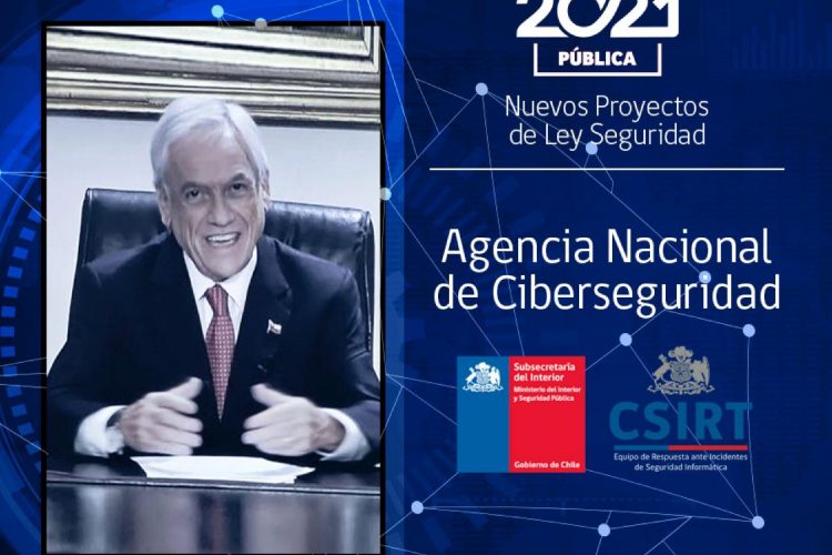 Presidente Piñera anuncia proyecto de ley que crea la Agencia Nacional de Ciberseguridad